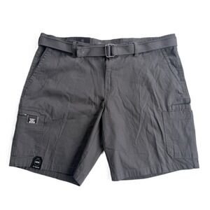 WP Weatherproof Men's Utility Shorts 40W 10" Belt Security Pocket Stretch Trail